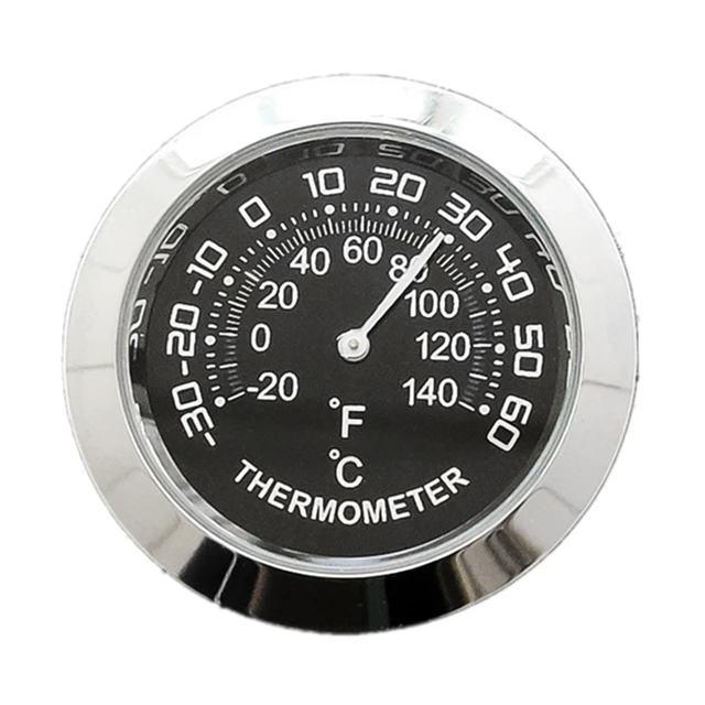 Car Dashboard Thermometer Mini Vehicle Thermometer Decoration Temp