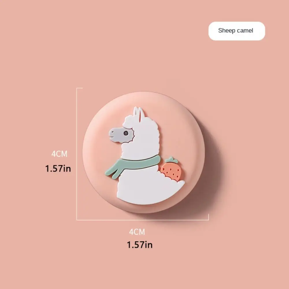 Cartoon Wall Protector Door Crash Pad Animals Design Self Adhesive Door Handle Bumper Silicone Mute Stopper Refrigerator