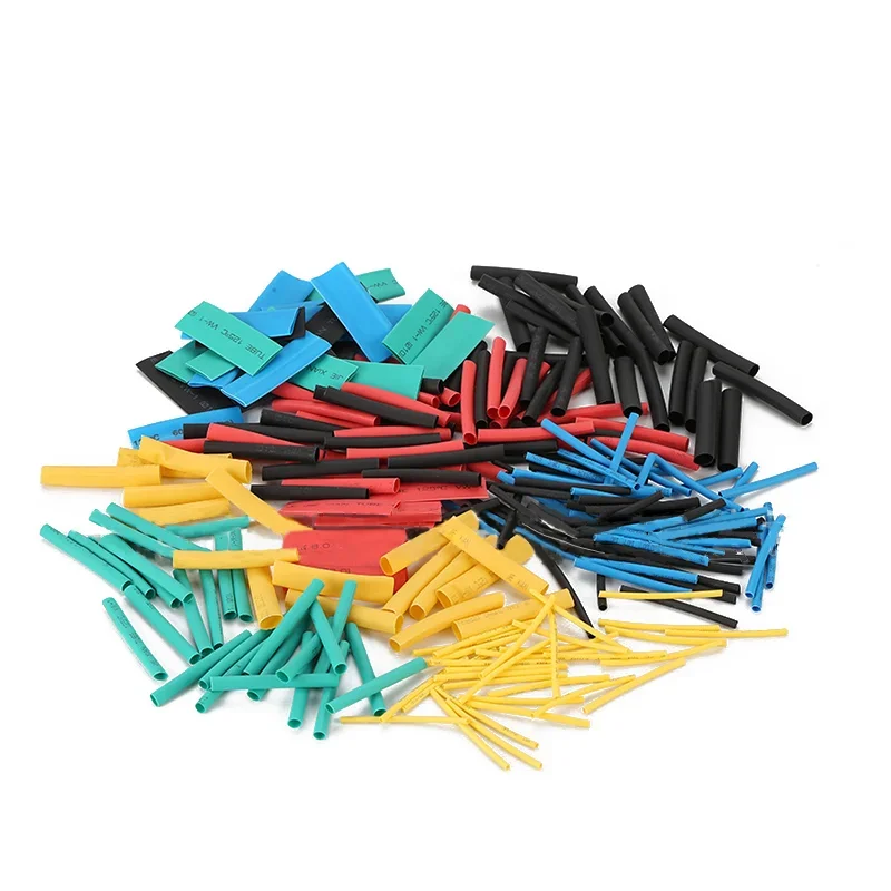 280pcs Heat Shrink Tubing Insulation Shrinkable Tube Assortment Electronic Polyolefin Wire Sleeve Kit heat shrink tubing