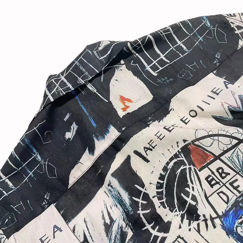 Homme Chemise Chemise Hawaïenne Graphic Floral Col Jaune Clair Rose