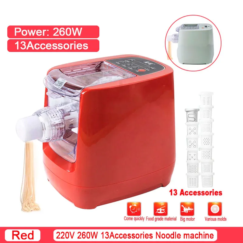 Kitchen Multifunctional Automatic Dumpling Machine Noodle Machine Pasta Vegetable Noodle Mixer