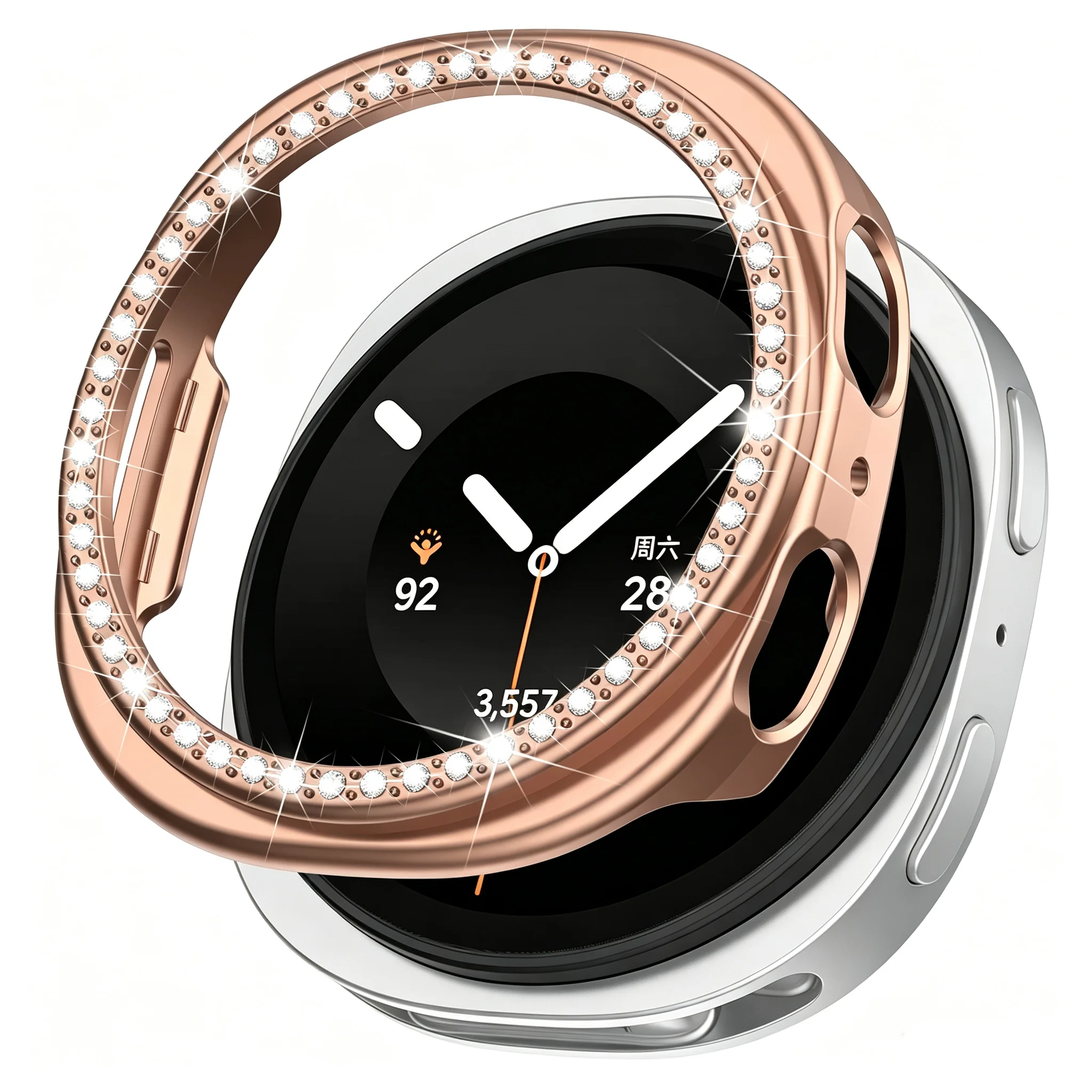 Elegant Diamond Protective Bumper Shell