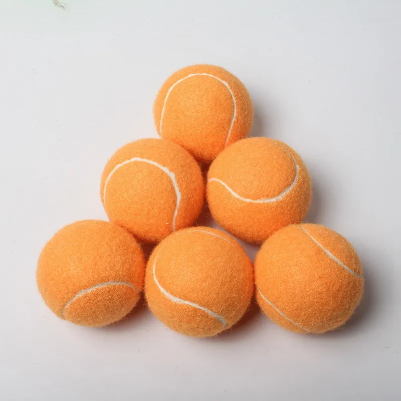 9pcs High Elasticity Resistant Rubber Tennis Training Professional Game Ball Sports Massage Ball Tennis Rubber