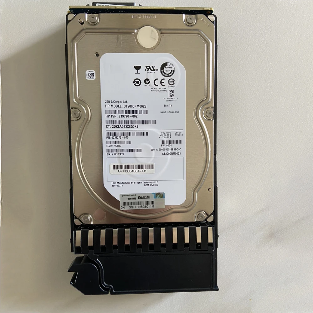 HP AW555A P2000 SAS-FC 7.2K 3.5 605475-001 604051-001 719770-002 ϵ ũ, 2TB