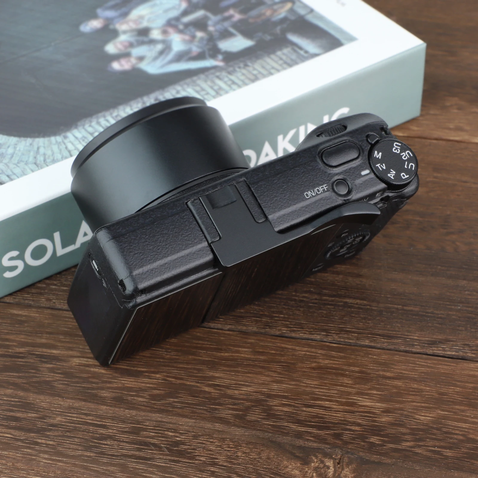 Haogeメタルホットシューサムアップレストハンドグリップ（リコーGRIV