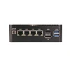 HUNSN Micro Firewall Appliance,Mini PC,PFSense,Mikrotik,OPNsense,N100,RS34,VPN,Router PC,4LAN,HDMI,DP,SIM Slot,Console,Type-C 5