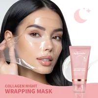 Masque coréen au collagène profond, masque pelable, Anti-rides, Lifting, soins de la peau, Bio Pack, emballage de nuit pour femme, peau de nuit 1