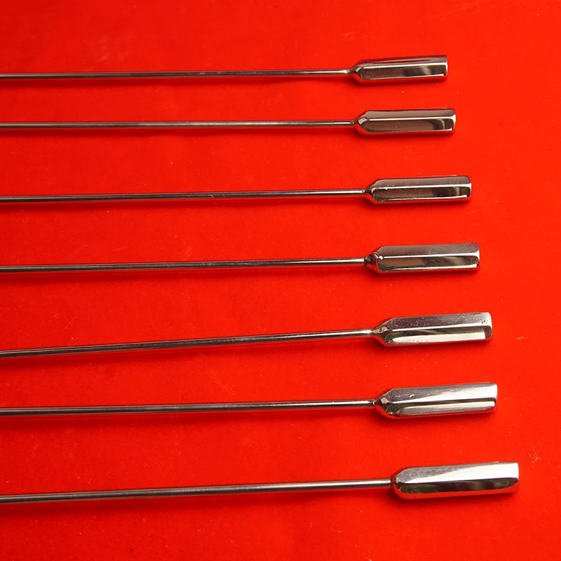 Penis Sex Toys Stainless Steel Urethral Sound Bullet Shaped Tip Penis Sounding Plug Metal Urethra Dilator Masturbation Sounding Penisplug