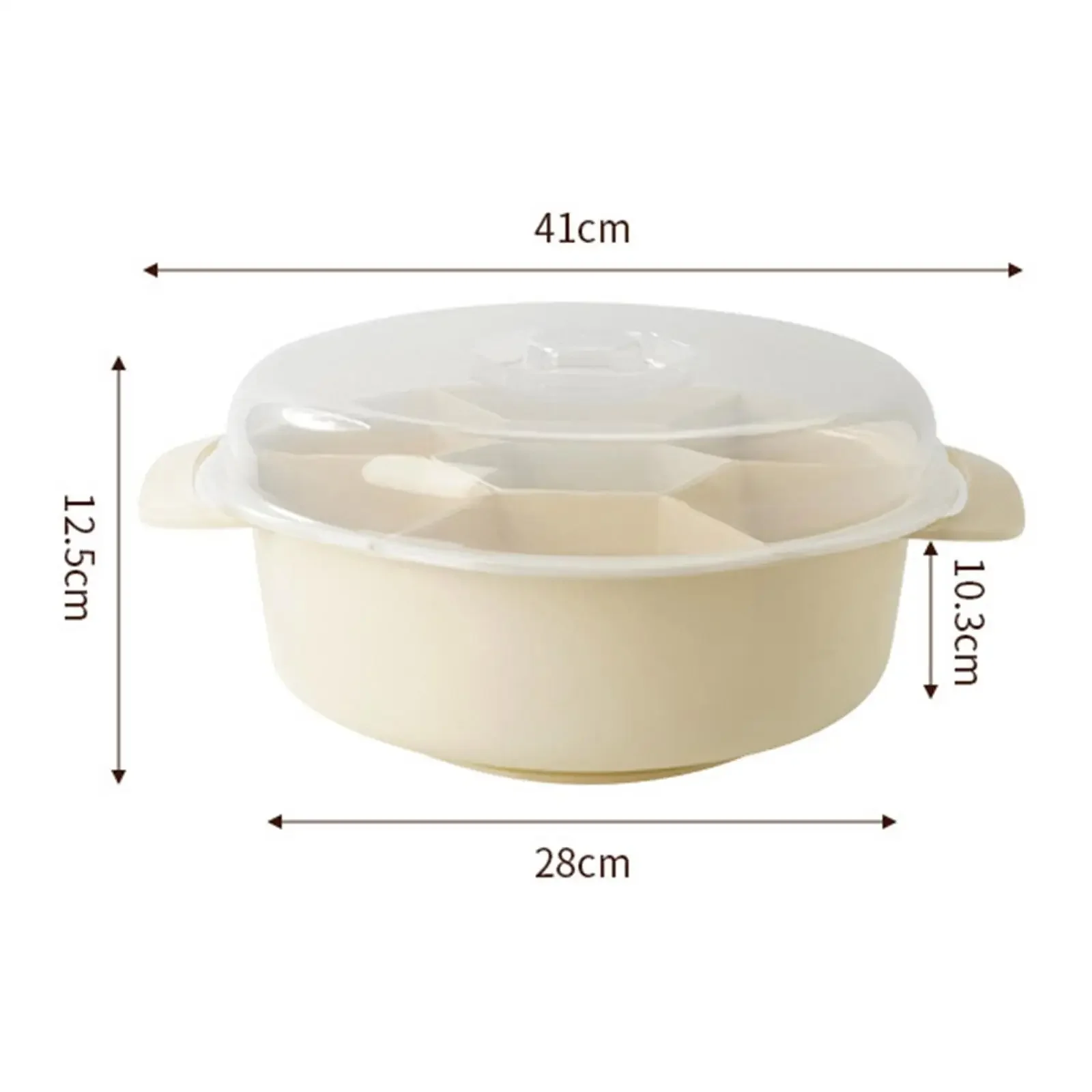 Drinkable and Rotatable Vegetable Basket for Home Hot Pot Ingredients Vegetable and Fruit Platters Safe Materials 5