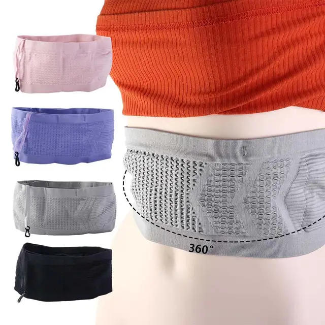 Slim Card Storage Bag Mobile Phone Bag Phone Holds Money Belt Bag Invisible Waist Bag Waist Pack Waist Money Belt Running Belt 4