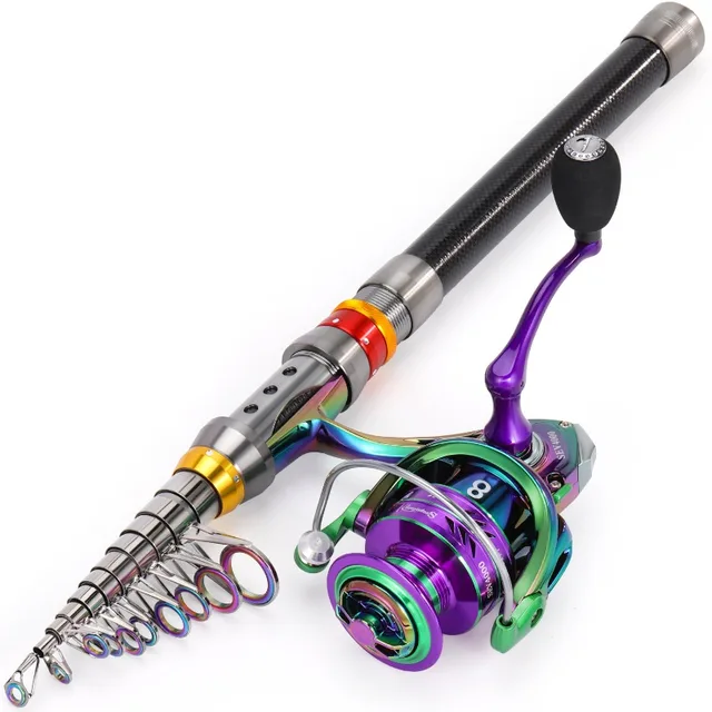 OneTwoFit 1.68m/1.8m Ultralight Fishing Rod Ultralight Carbon Fiber