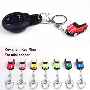 Mini Wing Logo Keychain Key Ring Metal Car Logo Key Chain Keyring for Mini  Cooper S One R52 R53 R55 R56 R60 1PCS