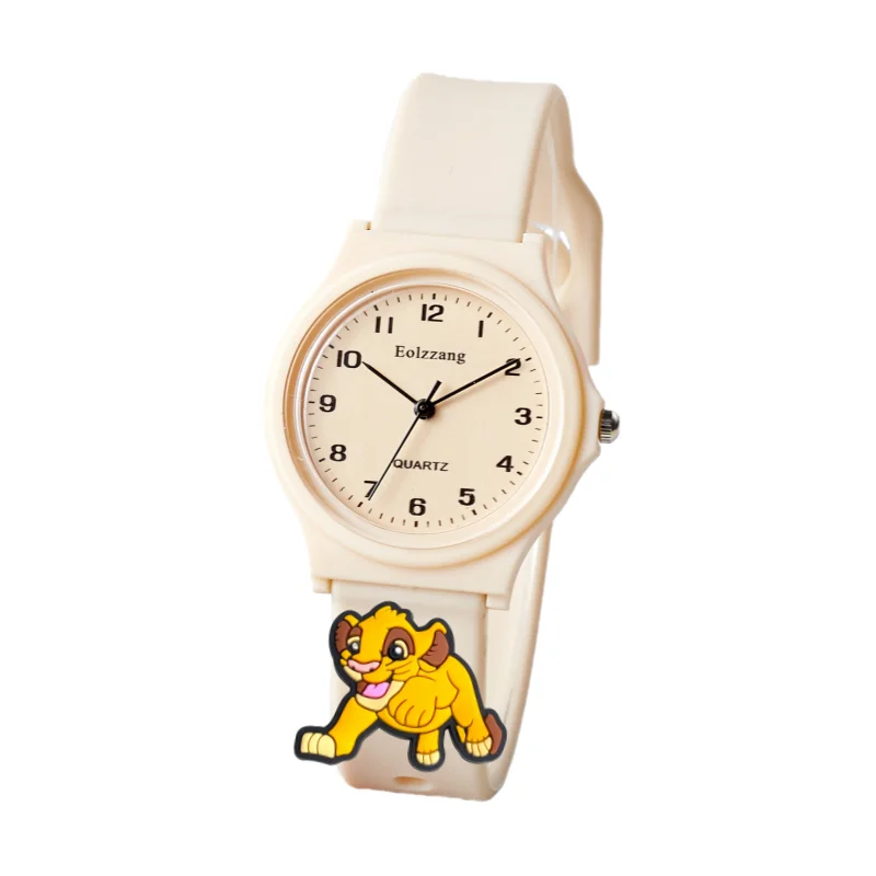 Kawaii Lion King Simba Cartoon Kids Wristwatch – Minimalist Cute Design