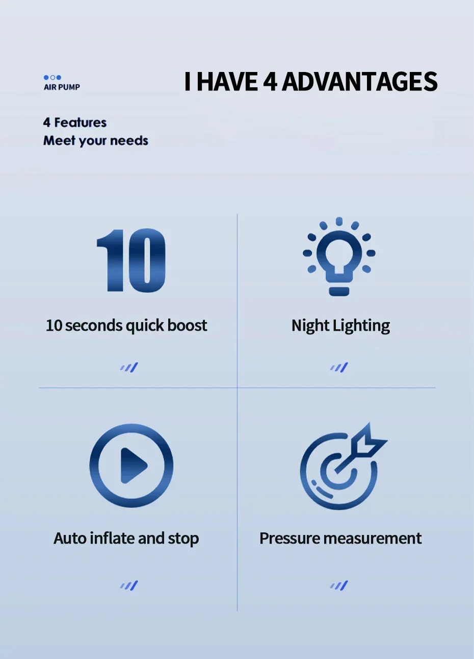 Xiaomi 8000mAh Electric Tire Inflator - 150PSI