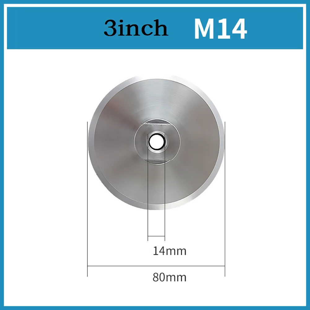 1 Pcs 4inch Thicken Backer Pad Diamond Polishing Aluminum Backing Holder M14 M10 M16 Polish Wheel Holder Pad Back Up Pad