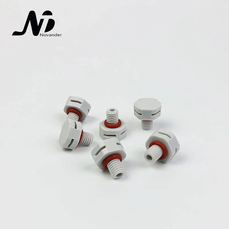 10 pcs/bag M10*1.5 Waterproof Screw Vent Plug Nylon Breathable Screw Vent Valve for LED lighting or enclosure