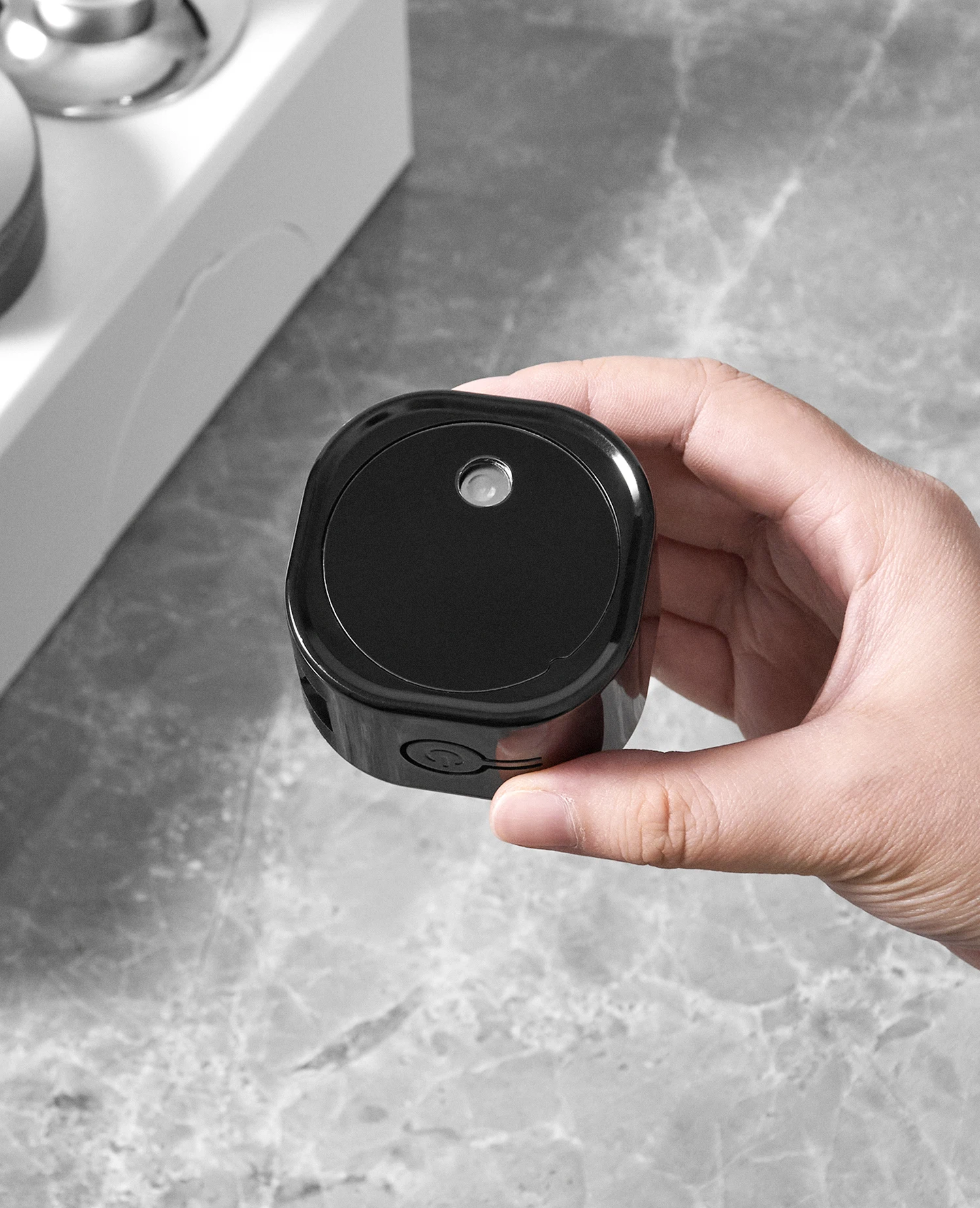 Kaffeebohnenzerstäuber, 20 ml antistatische automatische Sprühflasche, Espressomaschinen-Zubehör, magnetische Basis, wiederaufladbarer USB-Mister – Detail 11