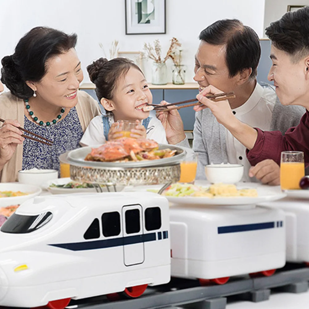 Sushi Train Track Train Rotary Sushi Toy Electric Rotary Simula Revolving Car Ushi Children Electric for Girl kitchen toys,pretend kitchen toys,pretend food toys