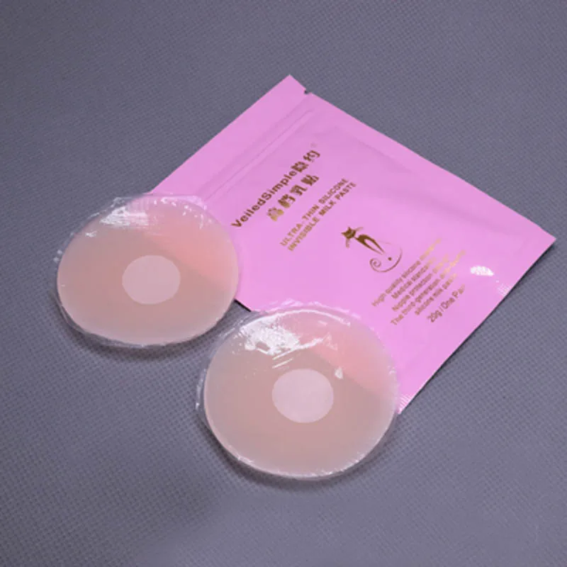 Reusable Invisible Self Adhesive Silicone Breast Chest Nipple Cover Bra Pasties Pad Petal Mat