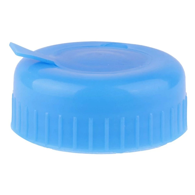 Water Jug Cap 5 Pack Plastic Water Bottle Cap Blue Gallon Drinking Bottle Replacement Tool Leak Free