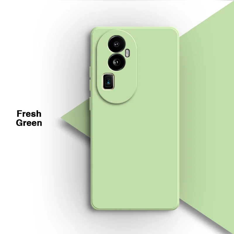 Candy Color Soft Liquid Silicone Back Case with Camera Protection