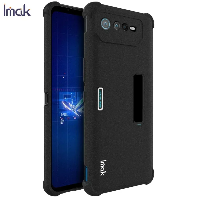 ROG Phone 7 Ultimate 5G Matte Back Case with IMAK 360° Protection Air Bag  - Soft Cover