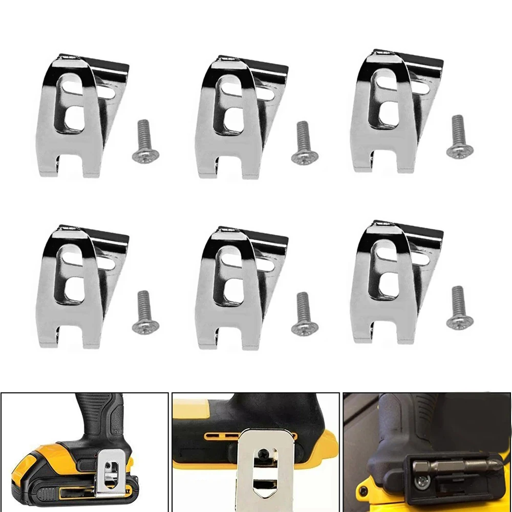 6PCS Belt Clip Hook For Makita 18V LXT Cordless Drills Impact Driver Power Tool