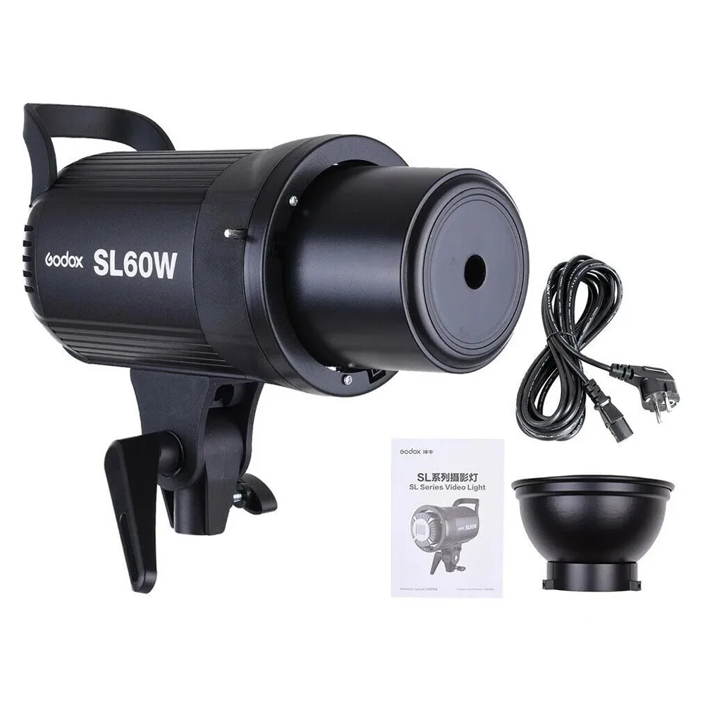 Godox SL60W SL-60W LEDビデオライト 5600Kホワイトバージョン ビデオ