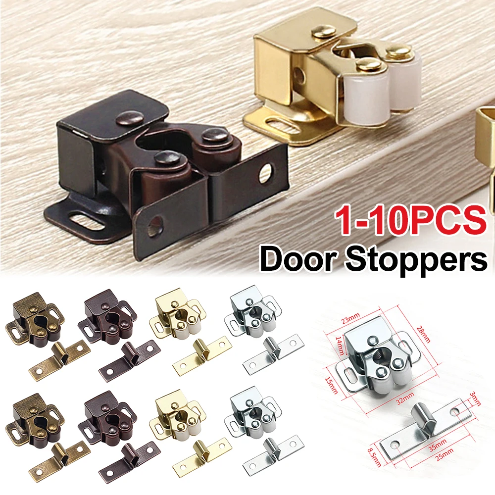 1-10pc Magnet Cabinet Catches Door Stop Closer Stoppers Door Spring Buckle Magnetic Suction Latch Switch Furniture Fittings magnetic cabinet catches door catches magnetic cabinet latches cabinet door latch cabinet door stop door stops door closer