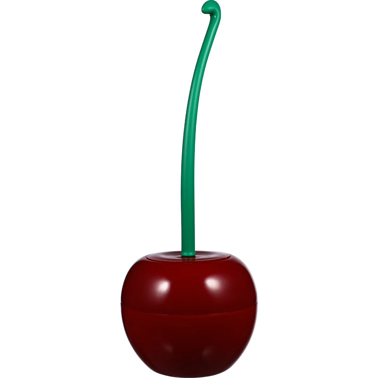 

1 Set Red Apple Toilet Brush Bowl Brush Brush and Holder Creative Cherry Shape Clean Brush with Holder for Washing Room