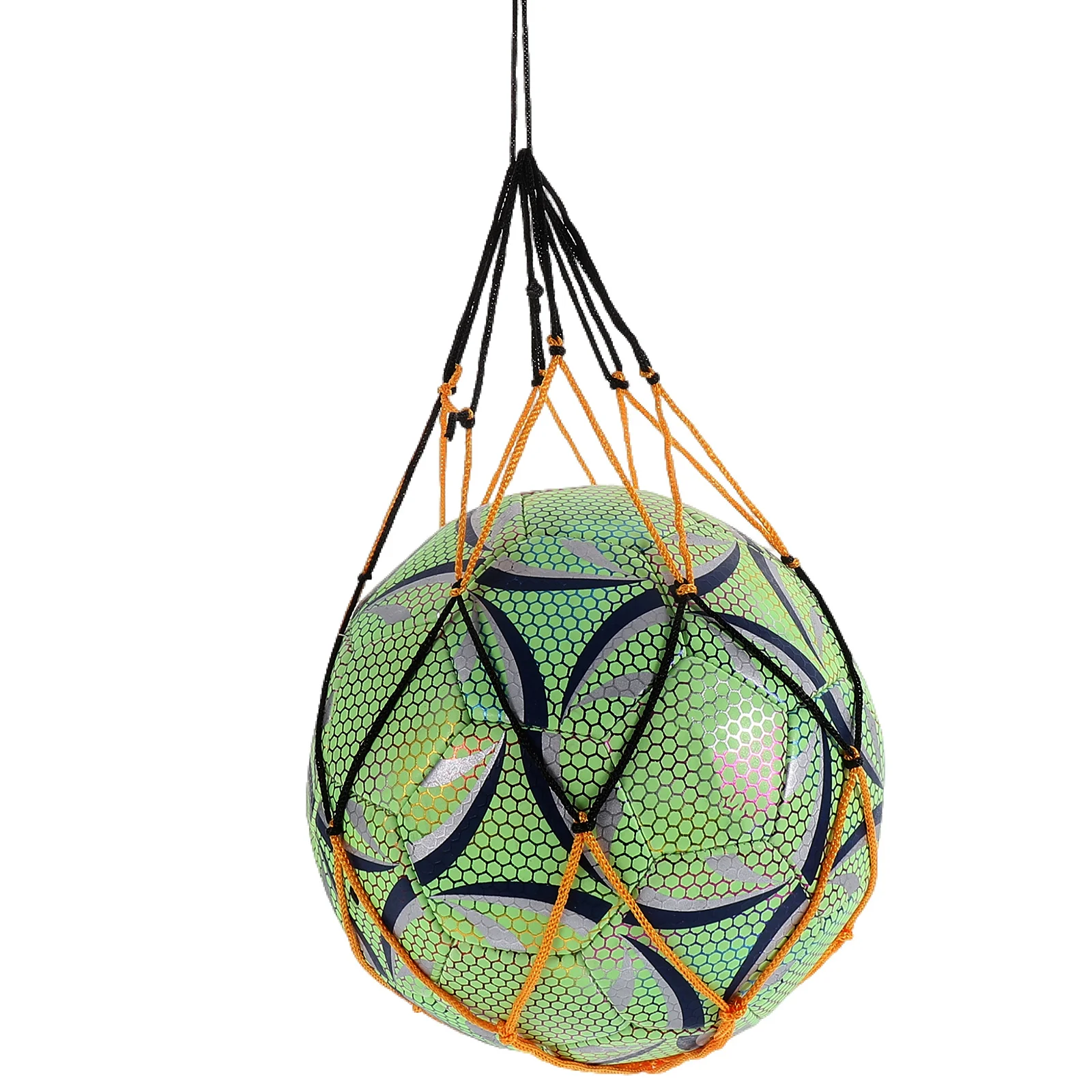 thumbnail image 1 of Balones de fútbol fluorescentes luminosos con absorción de luz reflectante para adultos y niños, 1 of 5