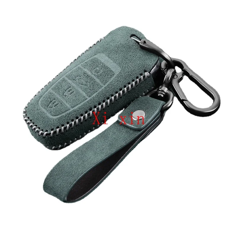 

For Hongqi HS5 HS7 E-HS9 H9 Alcantara suede key cover high-end all-inclusive key shell car accessories