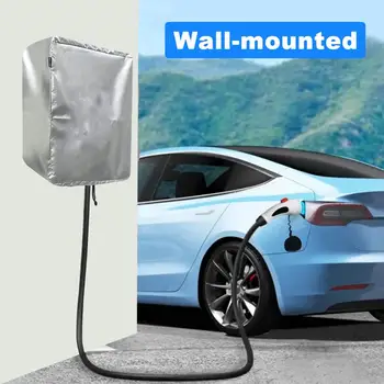 Copertura protettiva per stazione di ricarica per veicoli elettrici, protezione per caricabatterie EV, copertura antipolvere e antipioggia per base di ricarica auto.