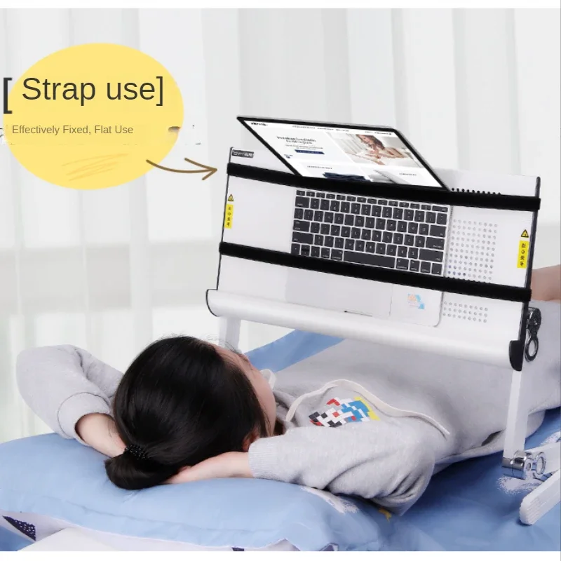 Bed Lazy Computer Desk Lifting Small Table Lie on Your Back with Flat Folding Table Laptop Stand Folded Office Desk