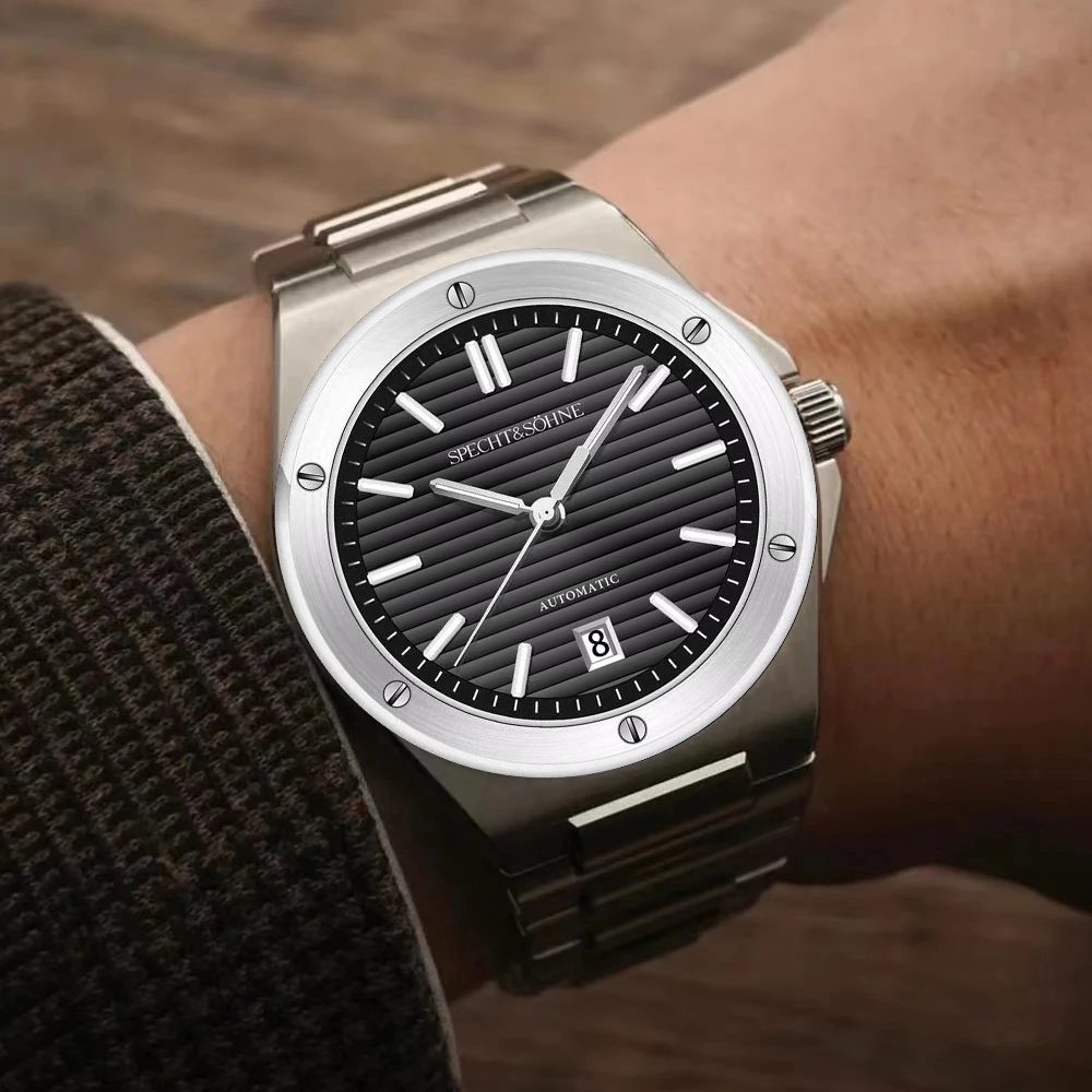 Specht&Sohne 2024 New Luxury Mechanical Wristwatch Japan Miyota 8215 Automatic Watch For Men Sapphire Crystal 50M Waterproof