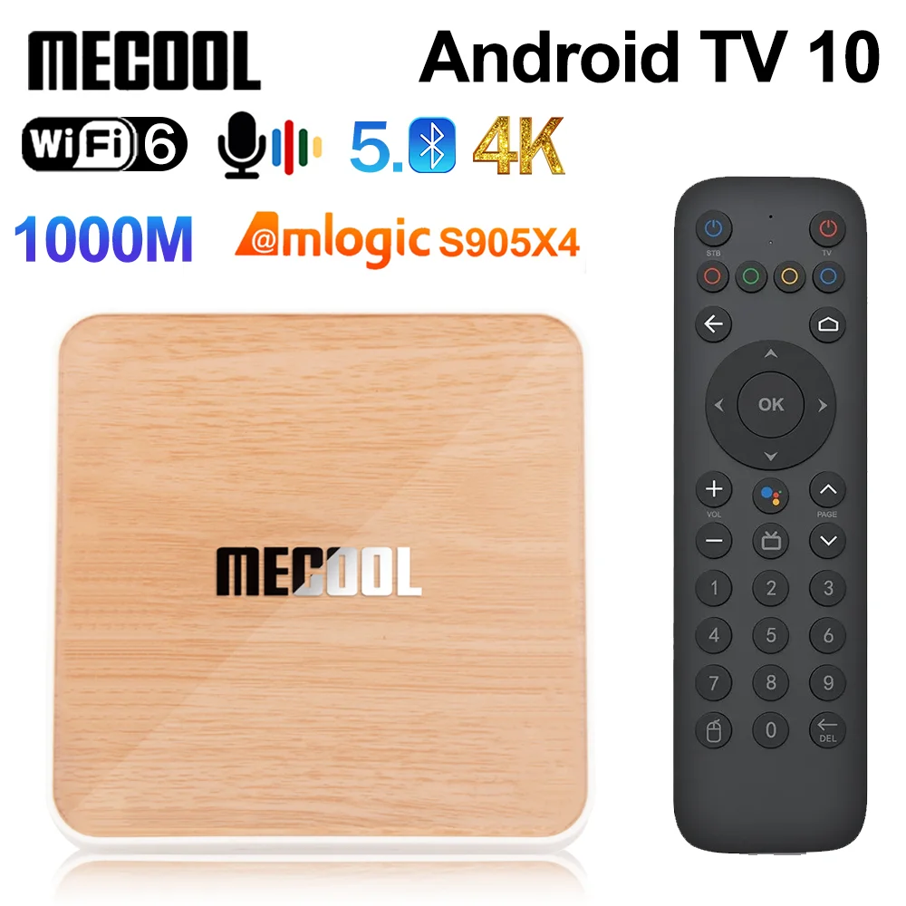 Deluxe-Mecool-KM6-Android-10-0-Amlogic-S905X4-Smart-TV-Box-4GB-RAM-64GB ...