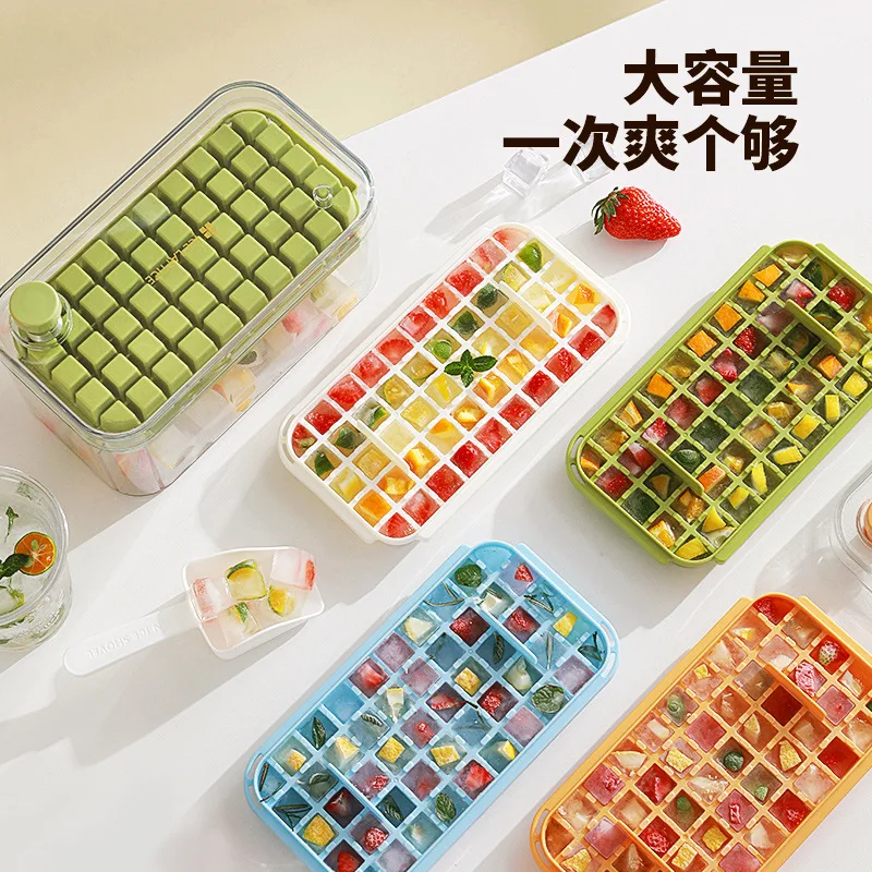 Large Capacity Ice Cube Mold Tray for Household Refrigerator