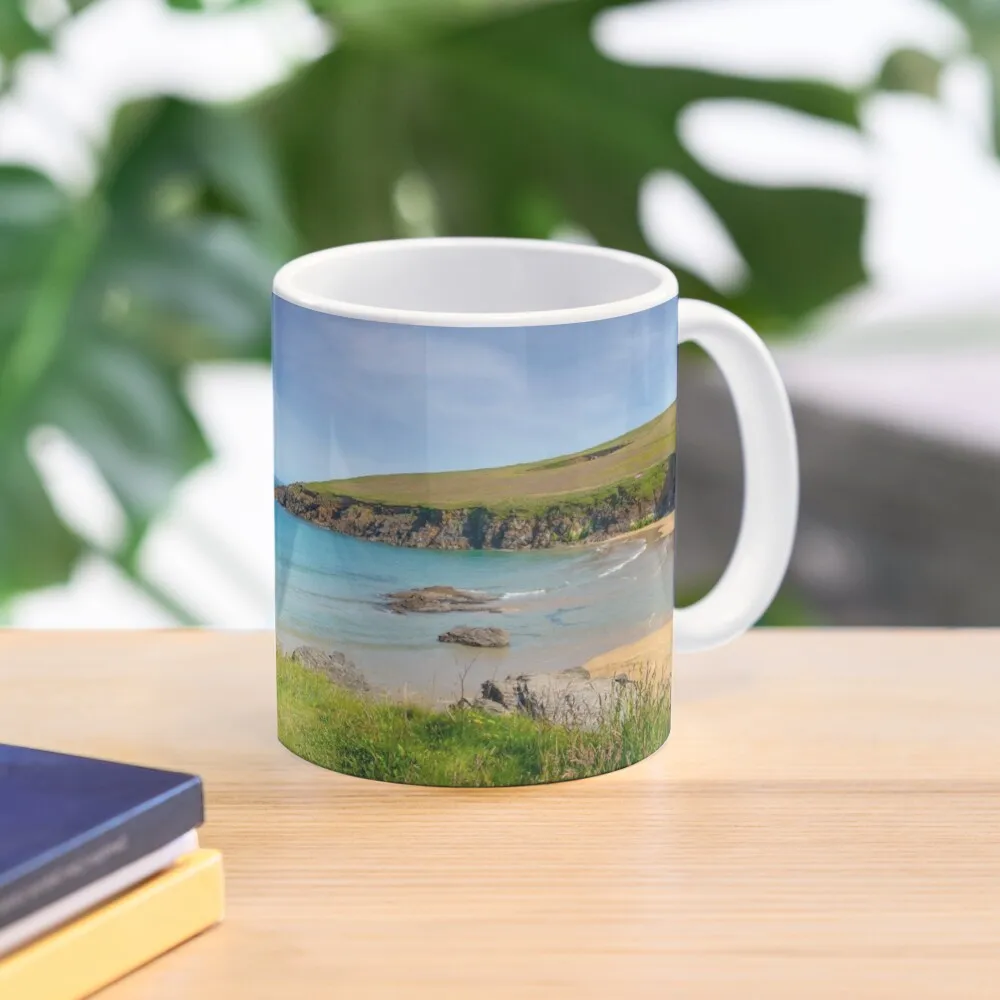 

Trevone beach cornwall Coffee Mug Cups For Tea Funny Cups Mug