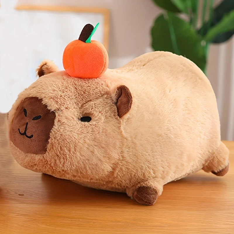 20cm Adorable Capybara Plush Toys Funny Stuffed Animal Toy Cute Plushies Dolls Mouse Soft Pillow Birthday Gifts For Children children hat lightweight photography props vintage rattan weaving fashion adorable cartoon hats decorations bunny ears