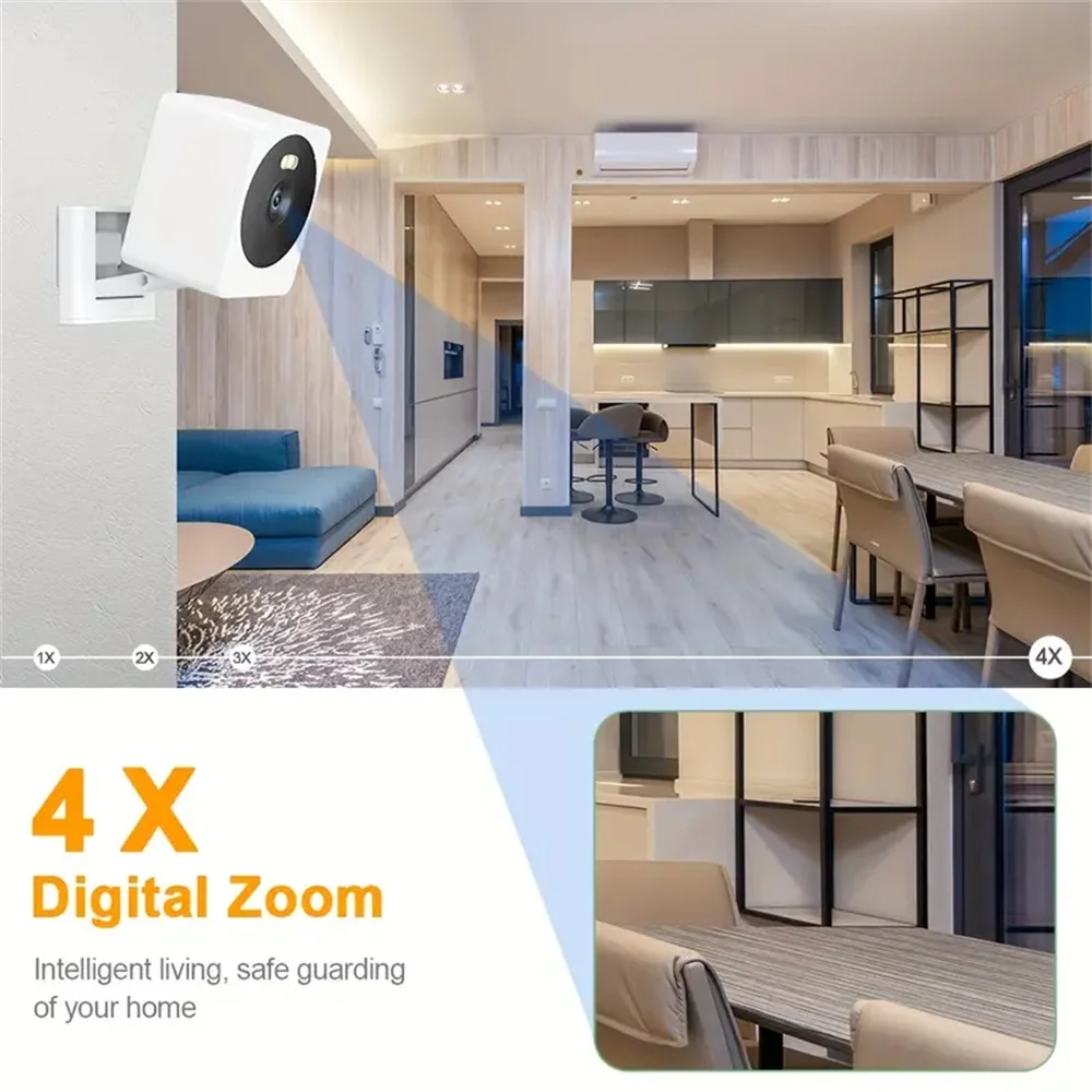 Tuya Smart Life WiFi Camera 5MP HD 1080P Motion Detection Color Night Vision Wireless CCTV Surveillance Camera 4