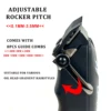 2024 NEW BRDCLIP 850 Professional Hair Clipper Powder Metallurgy Blade Barber Haircuts Salon Oil Head Trimmer Cutting for Man 2