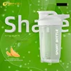 GIANXI Summer Shaker Cup Outdoor Travel Sports Cup Leakproof Water Bottle Protein Powder Cup Portable Plastic Cup Protein Powder 2