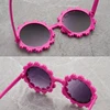 New Children's Daisy Series, Cute Little Flower Sunglasses, Round Frame, Petal Glasses 3