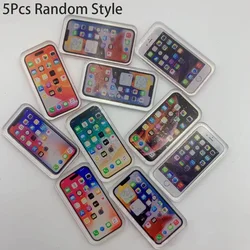 Set of 5 Miniature Dollhouse Smartphone Toys (1 Random)