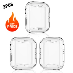 Premium Transparent TPU Screen Protector Cover for Smartwatches, Pack of 1 - 5 (3 pcs)