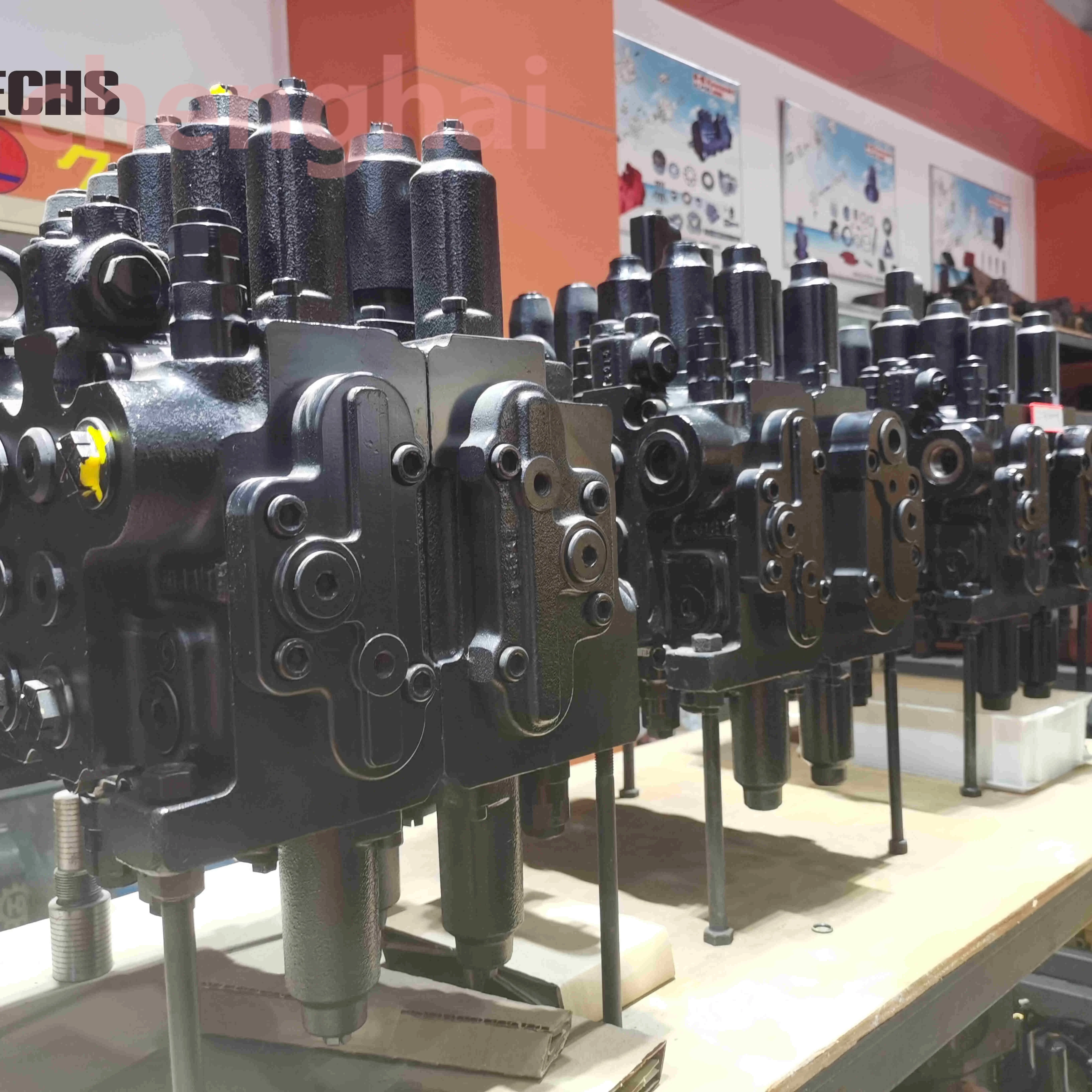 

SK200-6e Control Valve SK200 SK200-6 SK200-6E SK210-8 SK210-9 SK210LC-6E Excavator Hydraulic Main control valve for Kobelco