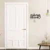 Black Metal Key Holder Multipurpose Decorative Alohomora Letter Hat Towel Rack Wall Mounted wih 5 Hooks Bathroom 3