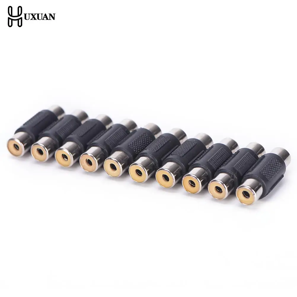 10pcs-rca-joiner-couplers-av-female-to-female-f-f-audio-adapter-connector