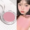 Monochrome Blush Palette Rose Orange Soft Mist Girl Blusher Powder Natural Face Makeup Matte Peach Rouge Contour Shadow Palette 6
