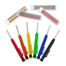 Universal Marker 3 Colors Refill Tools And Gadgets Engineering Carpenters Pencil Portable Mechanical Pencil Professional